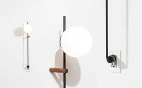 The Lynea Plug Lamp Doesn T Require Hardwiring Design Milk Lamps Living Room Lamp Decor Lamp