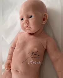 Sarah" 8 Month sized fb silicone toddler