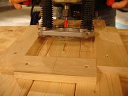 Make the template from plywood or solid wood by gluing four pieces together. How To Cut Mortise And Tenon Joints How Tos Diy
