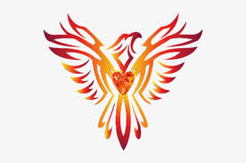 The phoenix is a mythical bird that is the true spirit of fire with a colorful plumage and a tail of gold or. Phoenix Rising Wellness Phoenix Bird 563x492 Png Download Pngkit