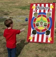 The first team to make it to 21 points wins the game. Pin By Miranda Elgersma On Party Ideas Pinterest Carnival Games For Kids Diy Carnival Games Vintage Carnival Games