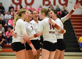 Volleyball roundup: Cards sweep Wildcats in front of big crowd