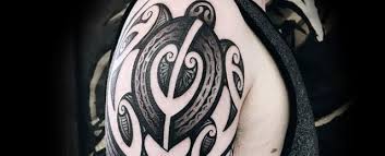 This fun little turtle can. 70 Tribal Turtle Tattoo Designs For Men Manly Ink Ideas