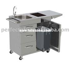 stainless steel kitchen cart images