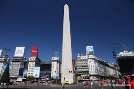 Eran símbolos de baal o de nimrod. Plaza De La Republica Obelisco Buenos Aires Argentinien