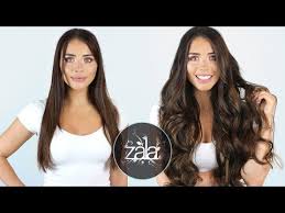 Shocking before & after transformation that will leave you in awe! Zala Hair Extensions Before After Photos Tape In Halo Clip In Extensions Photos