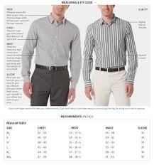 Men Dress Shirt Sizing Clothing Size Chart Dress Shirt