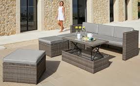 Konifera Loungeset Lagos Premium 13 Tlg 3er Sofa 3 Hocker Tisch Polyrattan Online Kaufen Lounge Mobel 3er Sofa Und Tisch