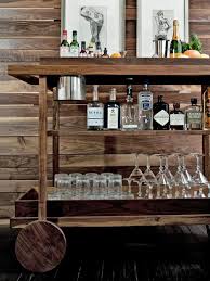 12 Stylish Bar Carts With Amazing Design Wooden Bar Cart Rustic Bar Cart Bars For Home