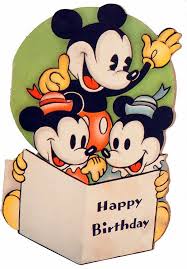 Birthday Greeting Happy Birthday Wishes Mickey Mouse Novocom Top