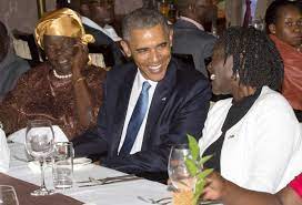 Founder, director, sauti kuu foundation. Barack Obama Dines With Relatives In Kenya Time