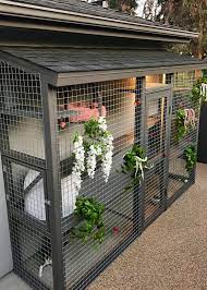 Bunny, cat / playpen enclosure. Gatil Com Jardim Vertical Custom Catios Eua Cat Patio Outside Cat Enclosure Diy Cat Enclosure