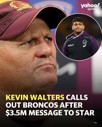 FULL DETAILS: https://trib.al/zIsDrwG The former Brisbane Broncos coach  feels the message has been sent 🤯 #NRL