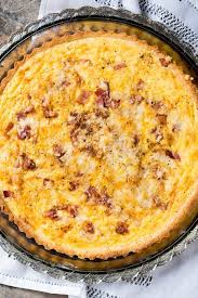 Gluten Free Keto Quiche Lorraine With A Super Flakey Grain Free Pie Crust Keto Glutenfree Healthyrecipes Lowc Keto Quiche Quiche Lorraine Recipe Keto