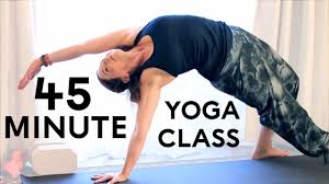 45 minute hatha yoga vinyasa