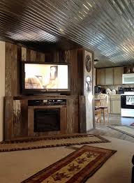 Kirk talks about the project in his own words: Mobile Home Renovation Professional Artist Creates Rustic Masterpiece Mobile Home Living Mobile Home Renovations Mobile Home Makeovers Remodeling Mobile Homes