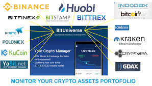 Memantau Total Assets Trading Crypto Dengan Aplikasi Bituniverse Portofolio Cases Steemit