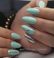 10ml nail polish gel natural nail art design ideas for summer winter fall spring you should stay updated with latest nail art designs, nail colors, acrylic nails, coffin nails, almond nails, stiletto nails, short nails, long nails, and try different nail designs at. Blue Acrylic Short Oval Nails Design For Summer Nails Cute Natural Oval Nails For Spring Nails Gel Oval N Oval Nails Designs Oval Nails Acrylic Nail Designs