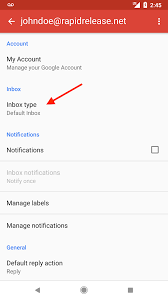 Some of that data can be. Google Workspace Updates Inbox Types Now Supported In The Gmail App For Android