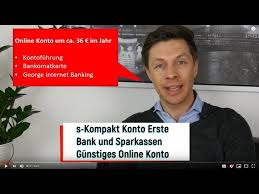 Intézze pénzügyeit bárhonnan a világból! Erste Bank Online Konto S Kompakt Konto Youtube
