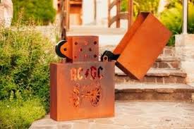 Edelrost Feuerkorb Feuerzeug Acdc Feuerkorb Feuer Feuerzeug