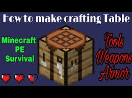 How To Make Crafting Table In Minecraft Pocket Edition Hindi Minecraft Pe Crafting Table Banaye In 2020 Crafting Table Minecraft Craft Table Minecraft Pocket Edition