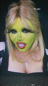 Tina The Mask Makeup