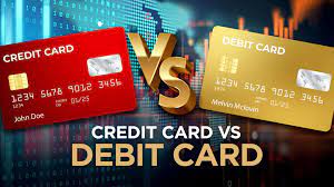 From your credit card account summary, look for the 'pay credit card' option. Credit Card Vs Debit Card Which One Is Better