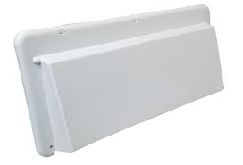 Exterior vent with louvered design. Heng S J116awh C Rv Range Hood Exhaust Vent Cover Classacustoms Class A Customs