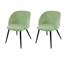 7€ je stuhl oder 17€ für alle 3. Stuhl Dali 2er Set Velours 54 Cm Breit Grun Schwarz Ebay