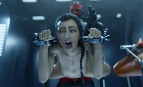 Padme Amidala bound for your arousal