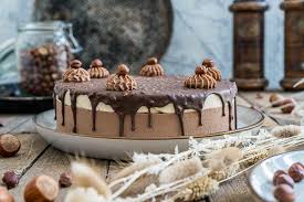 Schokolade In Seiner Schonsten Form Schoko Haselnuss Torte Mitliebezurtorte