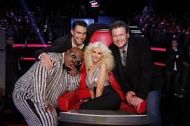 The Voice Season 5 The Last Group Photo Ceelo Isnt Coming Back Its Okay I Love Usher I Hope He Stays On Blake Shelton Christina Aguilera The Voice