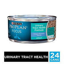 Purina Pro Plan Urinary Tract Health Pate Wet Cat Food Focus Urinary Tract Health Formula Ocean Whitefish Purina Pro Plan Wet Cat Food Urinary Tract Cat Food