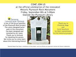 Serene surroundings' headquarters is located in plymouth, michigan, usa 48170. Serene Landscape Group Donates Installation Of The New Paver Path To The Historic Plymouth Rock Monument At Plymouth Library Serene Surroundings Inc