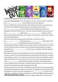 If you have friends or family who have recently become new parents, chances are you'll want to reach out to congratulate them, show your support, and offer help. Inside Out Movie Worksheet In Depth B1 Inside Out Emotions Teaching Emotions Therapy Worksheets