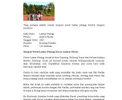 Jika sebuah karya tersebut merupakan drama, sinopsis. Contoh Sinopsis Novel Tema Persahabatan Cerpen