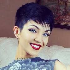 Creating this section, namely, wedding hairstyles we aimed to help future the main focus when choosing a photo black asymmetrical hairstyles we pay to quality. Really Trendy Asymmetrical Pixie Cut