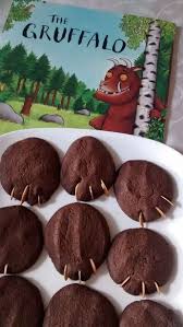 Gruffalo Biscuits Recipe Chocolate Biscuit Recipe The Gruffalo Party Food And Drinks