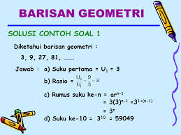 Maybe you would like to learn more about one of these? Barisan Deret Geometri Ppt Download