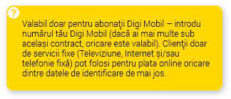 Plata Facturii Digi Plateste Ti Factura Online