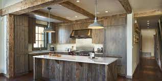 A stone like quartz or granite would be a great choice. 15 Best Rustic Kitchens Modern Country Rustic Kitchen Decor Ideas