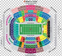 Everbank Field Hard Rock Stadium Seating Assignment Map Png