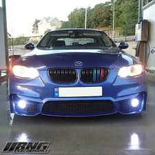 Bmw 3 Series E92 E93 M4 Front Bumper Bng Performance With headlight washers , with pdc parking sensor holes. bmw 3 series e92 e93 m4 front bumper