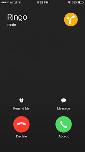 To start, open settings, then head to either phone or facetime. it won't matter which, because changing the setting for one changes the setting for both. How To Achieve A Contact Button On Incoming Call Screen Stack Overflow