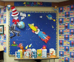 Put in front of black curtains, these paper stars instantly make you think of space. 15 Solar System Door Ideas Space Classroom Space Theme Classroom Space Theme