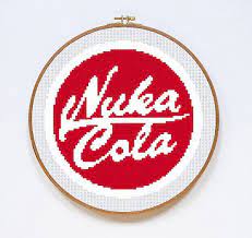 Sprite stitch is a video game crafts blog, forums and social presence. Fallout Nuka Cola Cap Cross Stitch Pattern Pdf Download Geeky Cross Stitch Cross Stitch Patterns Cross Stitching