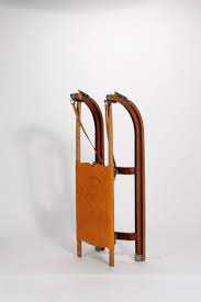 werksentwurf firma polycomb sport ddr sportschlitten um 1970 kunstgewerbe sammlung schlitten