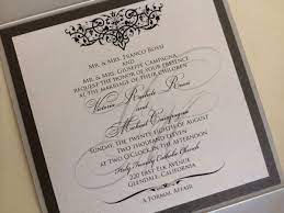 Formal Attire Wedding Invitation Wording