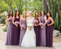 Charming Desert Wedding Featuring Bright Berry Tones In Arizona Wedding Bridesmaid Dresses Purple Bridesmaid Dresses Violet Wedding